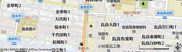 岐阜県岐阜市長良福光2660周辺の地図