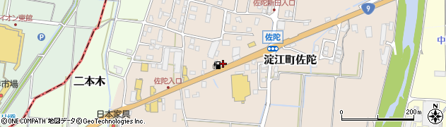 鳥取県米子市淀江町佐陀713周辺の地図