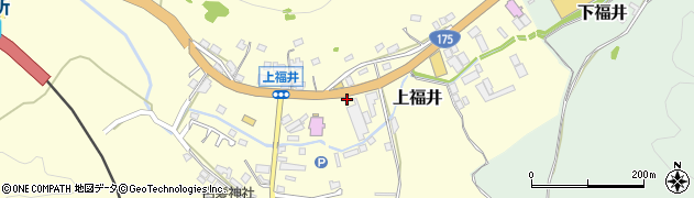 京都府舞鶴市上福井周辺の地図