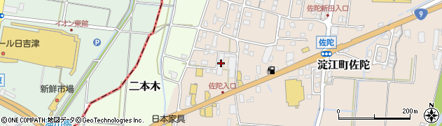 鳥取県米子市淀江町佐陀689周辺の地図
