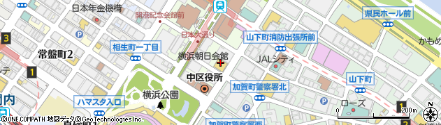 横浜合同法律事務所周辺の地図