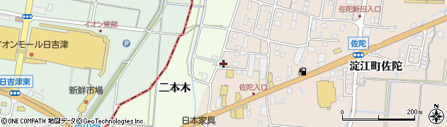 鳥取県米子市淀江町佐陀1928周辺の地図