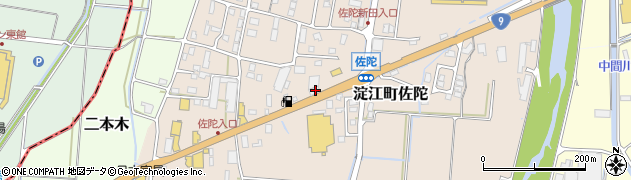 鳥取県米子市淀江町佐陀715周辺の地図