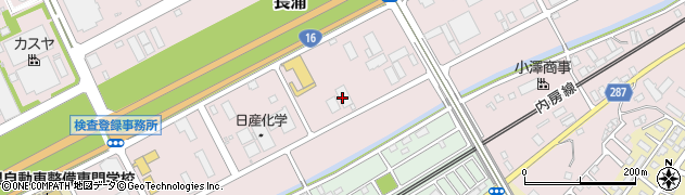 株式会社カナモト　袖ヶ浦営業所周辺の地図