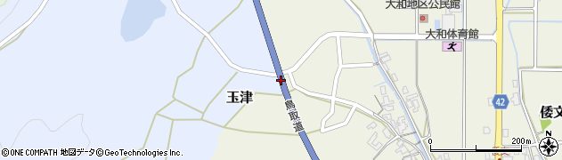 倭文玉津高架橋周辺の地図
