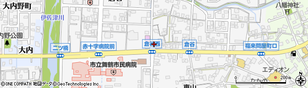 京都府舞鶴市倉谷1809周辺の地図