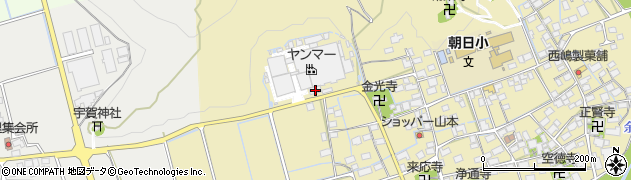 滋賀県長浜市湖北町山本3198周辺の地図