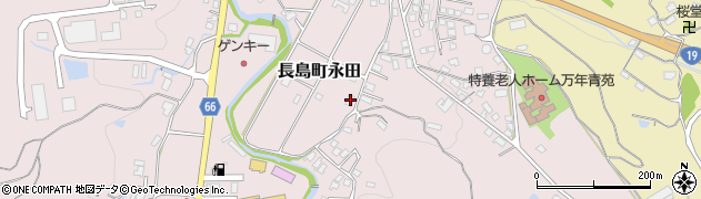 岐阜県恵那市長島町永田400周辺の地図