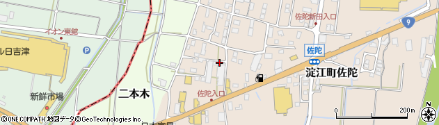 鳥取県米子市淀江町佐陀692周辺の地図