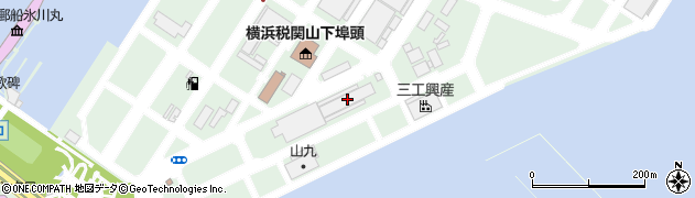 横浜航空貨物ターミナル周辺の地図