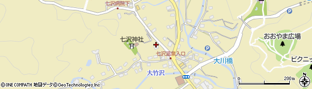神奈川県厚木市七沢1510周辺の地図