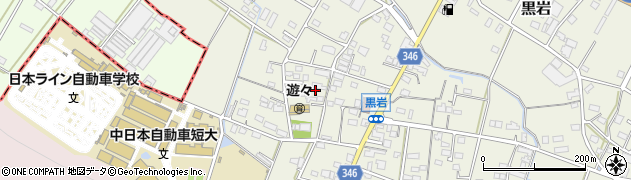 岐阜県加茂郡坂祝町黒岩584周辺の地図