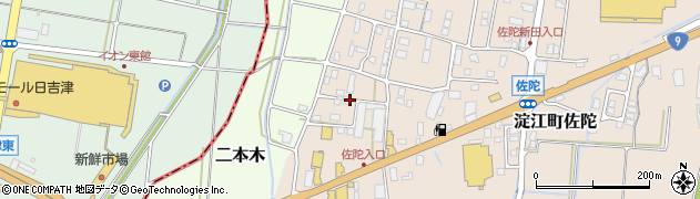 鳥取県米子市淀江町佐陀1932周辺の地図