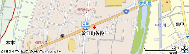 鳥取県米子市淀江町佐陀846周辺の地図