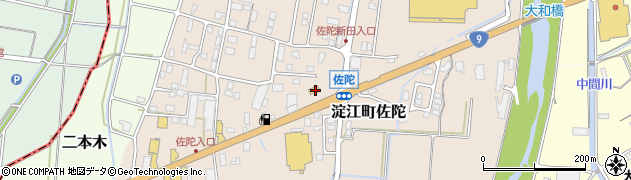 鳥取県米子市淀江町佐陀717周辺の地図