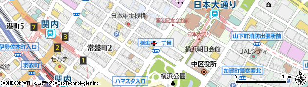 足の専門店ペディケア 横浜関内店(PEDI CARE)周辺の地図