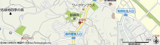 神奈川県厚木市愛名521周辺の地図