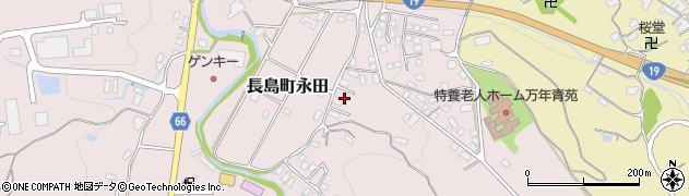 岐阜県恵那市長島町永田379周辺の地図