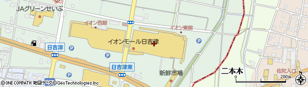 イオンモール日吉津　専門店東館２Ｆはなまるうどん周辺の地図