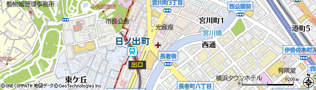金太郎　日ノ出町店周辺の地図