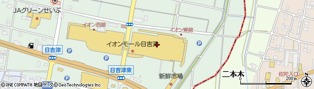 イオンモール日吉津専門店西館１Ｆ　グランサックス周辺の地図