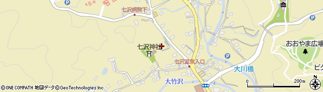 神奈川県厚木市七沢1506周辺の地図