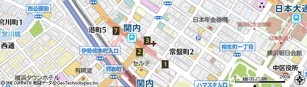 三井倉庫株式会社　関東支社横浜支店管理課周辺の地図