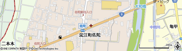 鳥取県米子市淀江町佐陀853周辺の地図