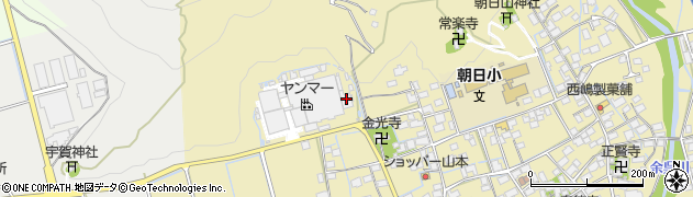 滋賀県長浜市湖北町山本3235周辺の地図