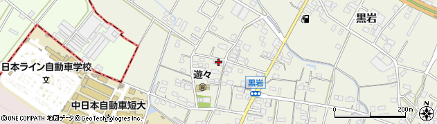 岐阜県加茂郡坂祝町黒岩651周辺の地図