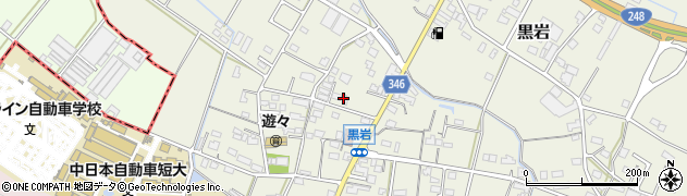 岐阜県加茂郡坂祝町黒岩601周辺の地図