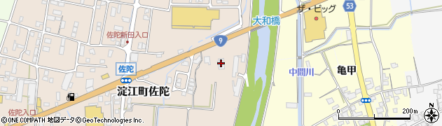 鳥取県米子市淀江町佐陀816周辺の地図