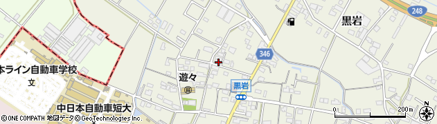 岐阜県加茂郡坂祝町黒岩652周辺の地図