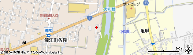 鳥取県米子市淀江町佐陀810周辺の地図
