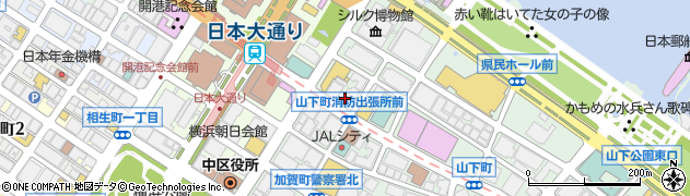 セブンイレブン横浜山下町本町通り店周辺の地図