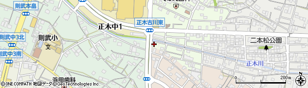 岐阜県岐阜市清水周辺の地図