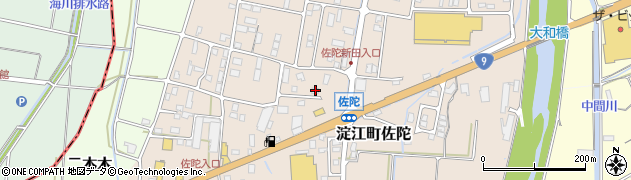 鳥取県米子市淀江町佐陀1949-8周辺の地図