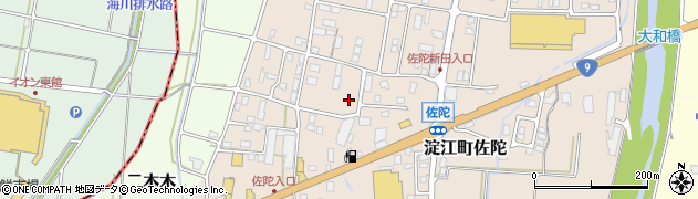 鳥取県米子市淀江町佐陀1954周辺の地図