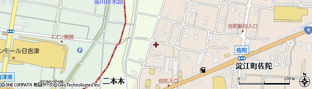 鳥取県米子市淀江町佐陀676周辺の地図