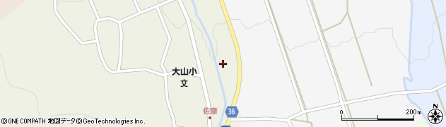 鳥取西部農協大山支所理容室周辺の地図