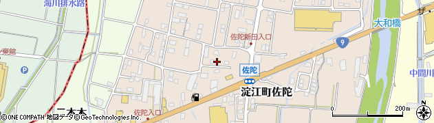 鳥取県米子市淀江町佐陀1949-6周辺の地図