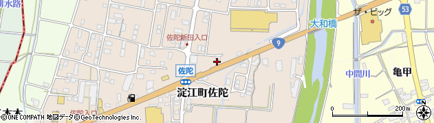 鳥取県米子市淀江町佐陀850周辺の地図