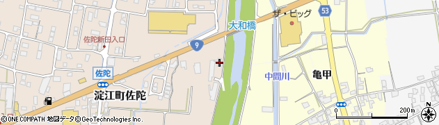 鳥取県米子市淀江町佐陀808周辺の地図