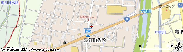 鳥取県米子市淀江町佐陀1944周辺の地図