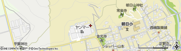 滋賀県長浜市湖北町山本3533-2周辺の地図