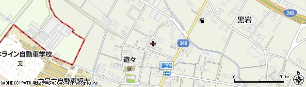 岐阜県加茂郡坂祝町黒岩598周辺の地図
