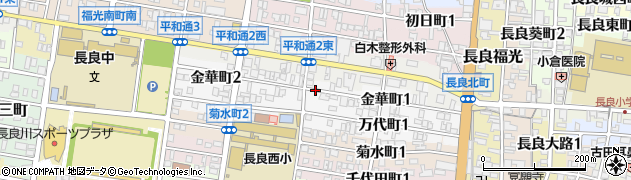 岐阜県岐阜市金華町周辺の地図