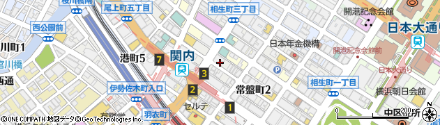 関内司法書士事務所周辺の地図
