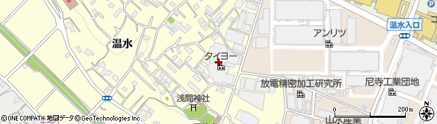 株式会社暁運輸　厚木営業所周辺の地図