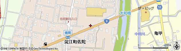 鳥取県米子市淀江町佐陀847周辺の地図